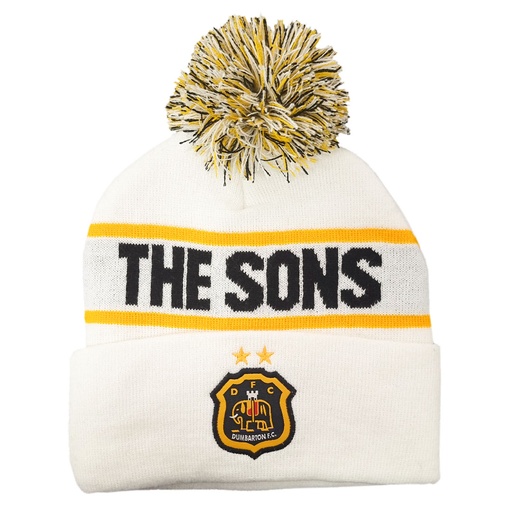 [DBFC-0094-001-018] DBFC The Sons Beanie Hat White